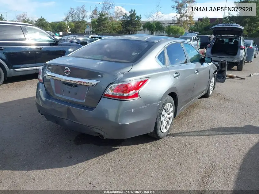 1N4AL3AP5FN372928 2015 Nissan Altima 2.5 S