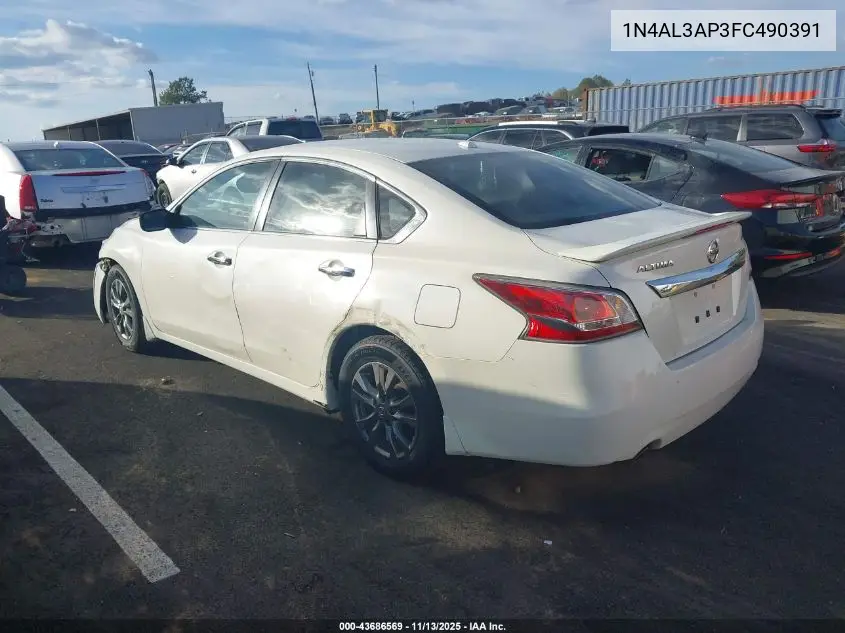 1N4AL3AP3FC490391 2015 Nissan Altima 2.5 S