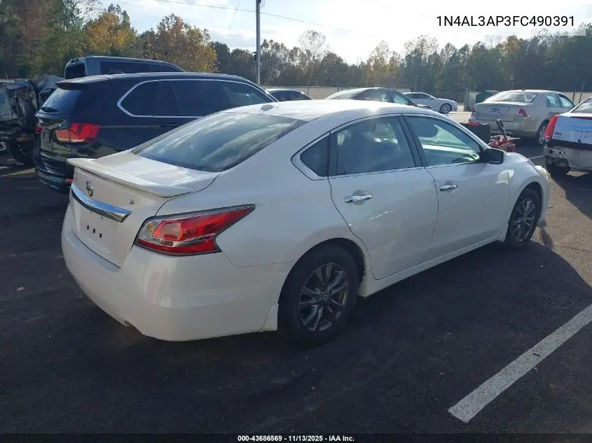 1N4AL3AP3FC490391 2015 Nissan Altima 2.5 S