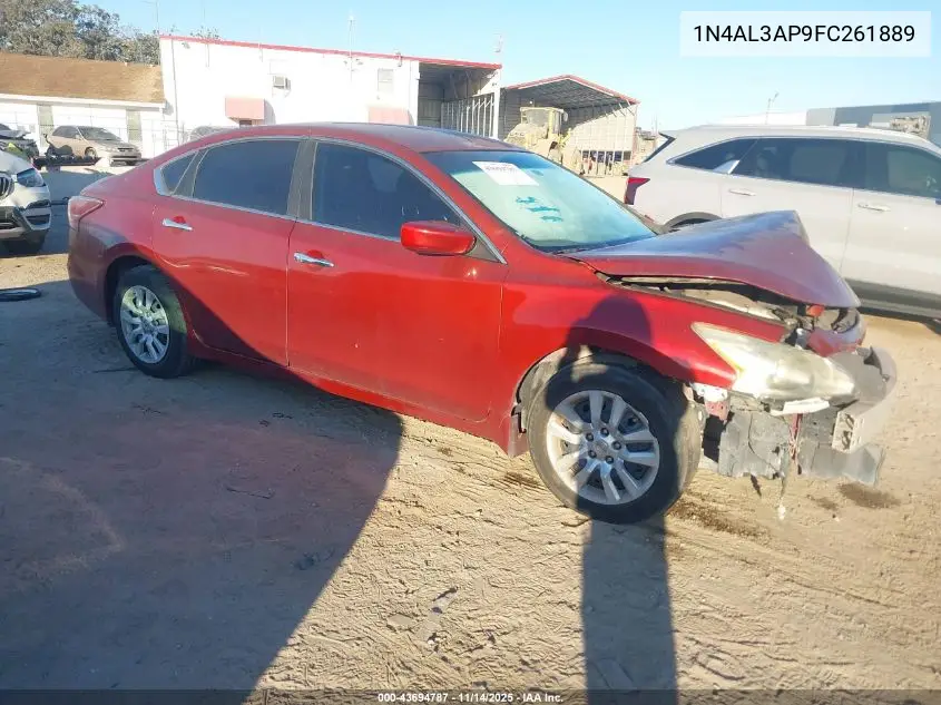1N4AL3AP9FC261889 2015 Nissan Altima 2.5 S