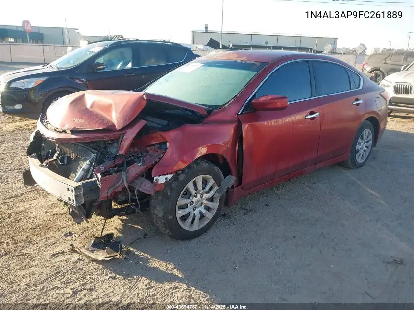 1N4AL3AP9FC261889 2015 Nissan Altima 2.5 S