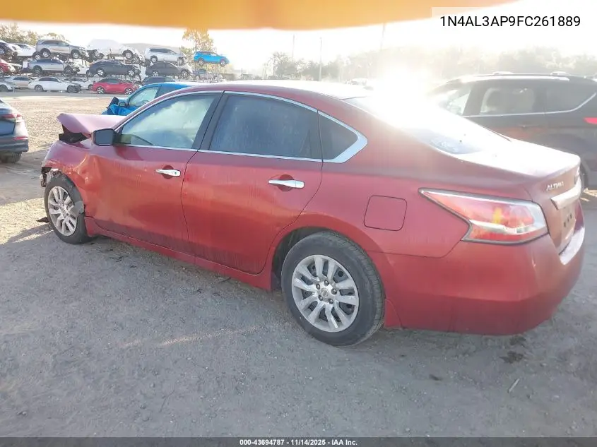 1N4AL3AP9FC261889 2015 Nissan Altima 2.5 S