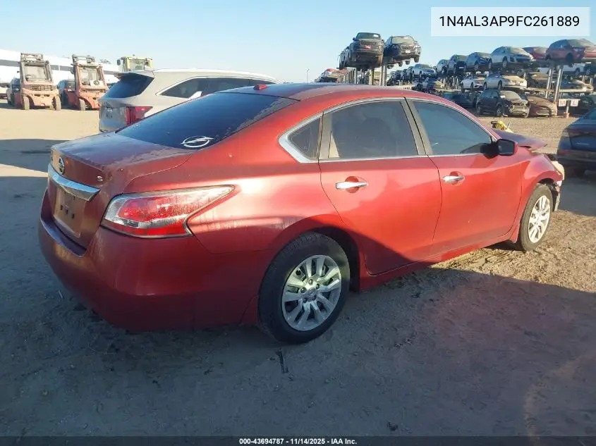 1N4AL3AP9FC261889 2015 Nissan Altima 2.5 S