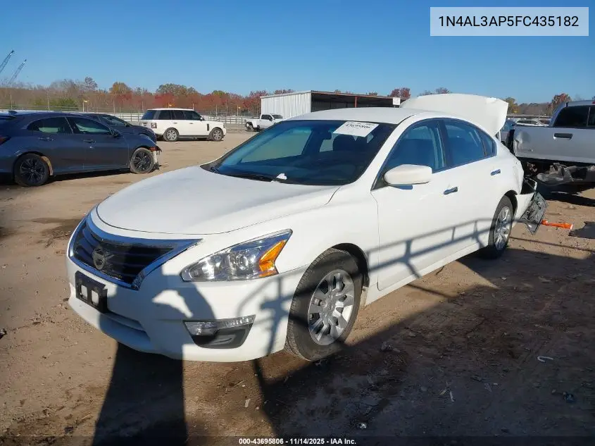 1N4AL3AP5FC435182 2015 Nissan Altima 2.5 S