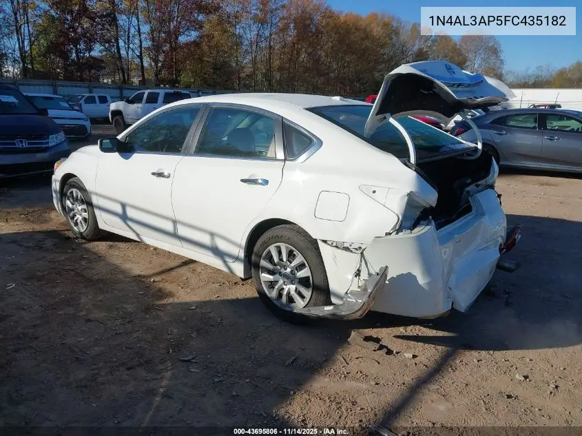 1N4AL3AP5FC435182 2015 Nissan Altima 2.5 S