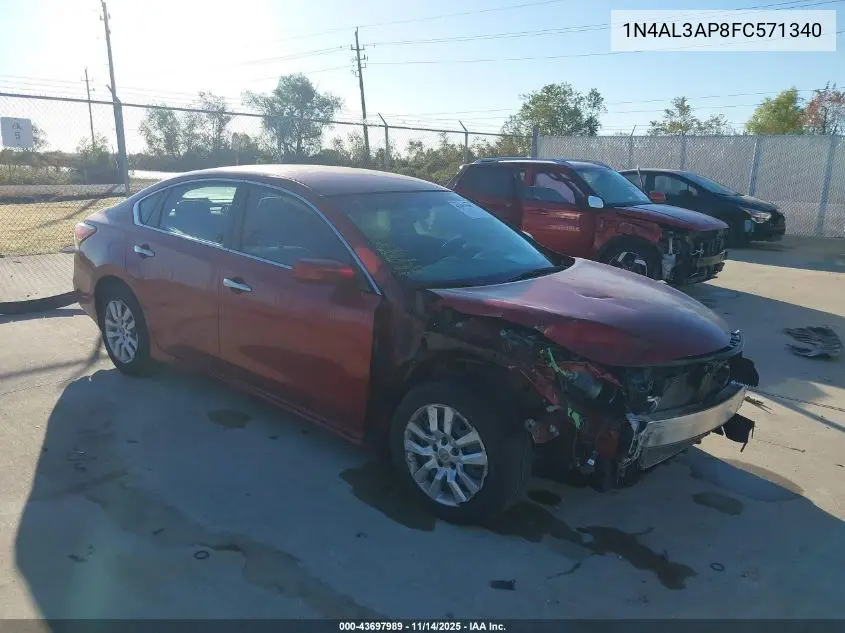 1N4AL3AP8FC571340 2015 Nissan Altima 2.5 S