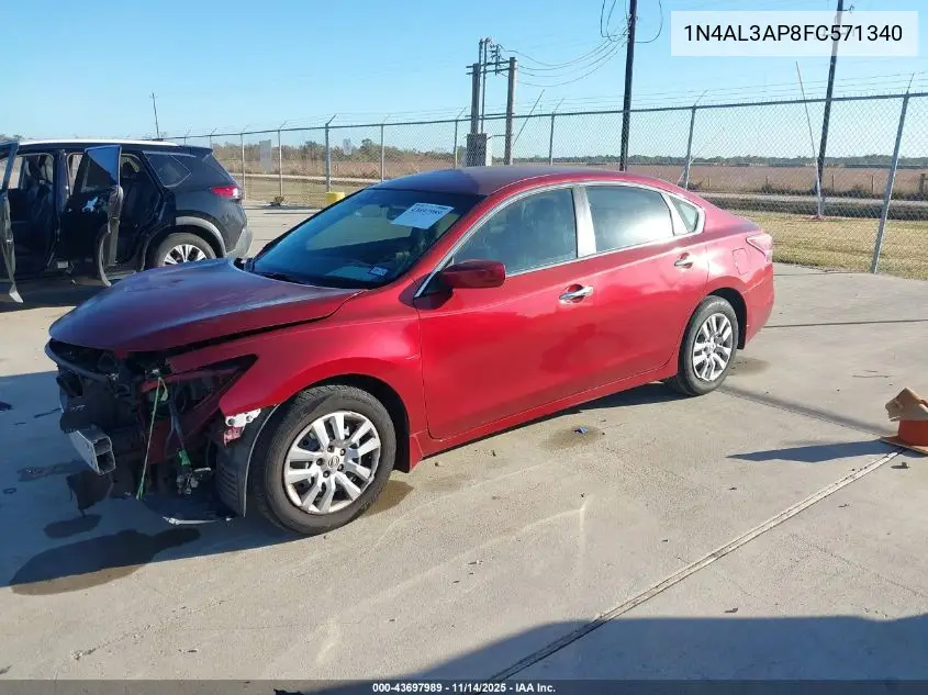1N4AL3AP8FC571340 2015 Nissan Altima 2.5 S