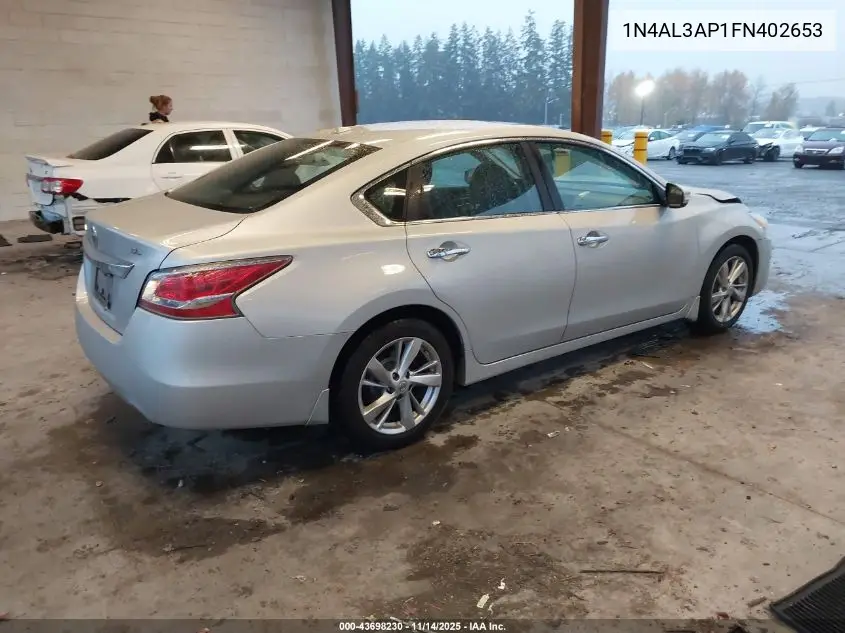1N4AL3AP1FN402653 2015 Nissan Altima 2.5 Sl