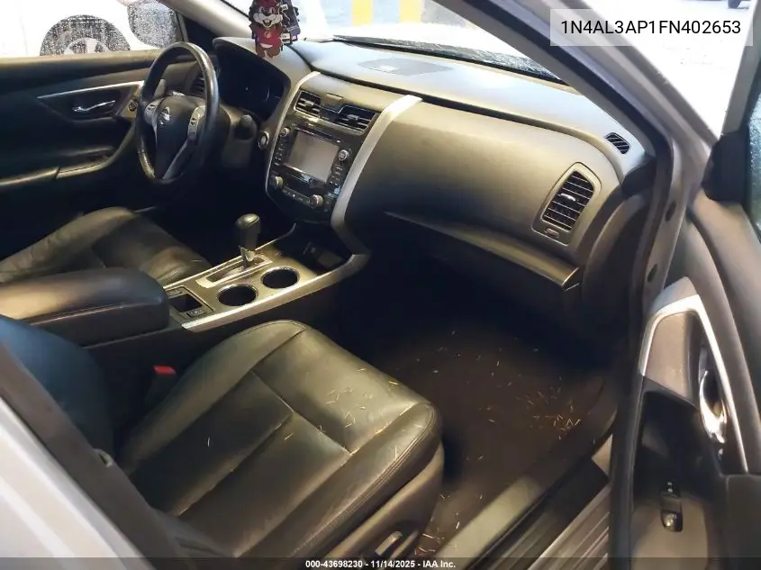 1N4AL3AP1FN402653 2015 Nissan Altima 2.5 Sl