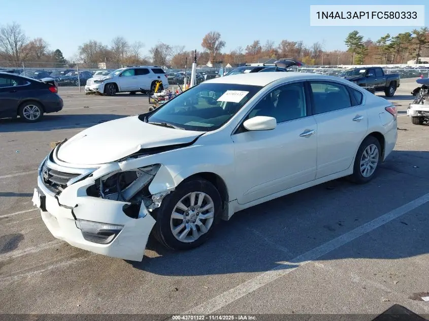 1N4AL3AP1FC580333 2015 Nissan Altima 2.5 S