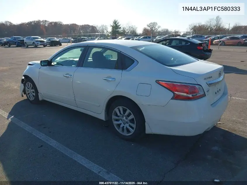 1N4AL3AP1FC580333 2015 Nissan Altima 2.5 S
