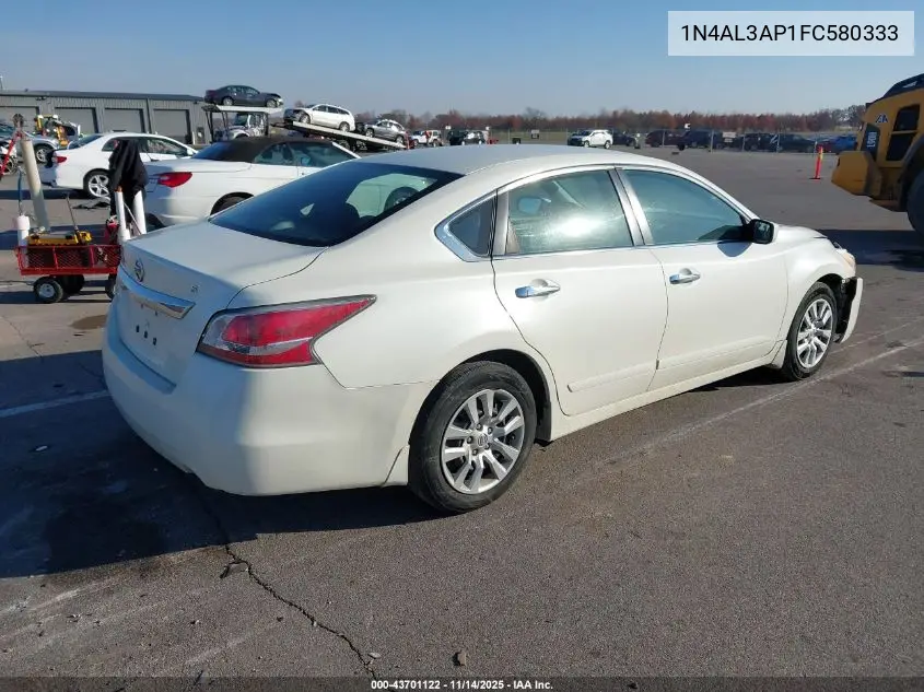 1N4AL3AP1FC580333 2015 Nissan Altima 2.5 S
