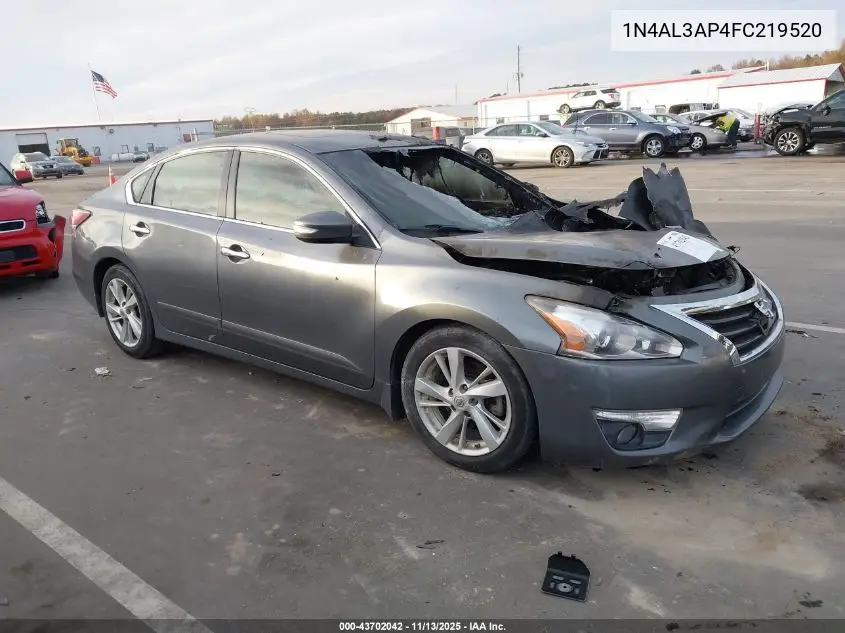 1N4AL3AP4FC219520 2015 Nissan Altima 2.5 Sv