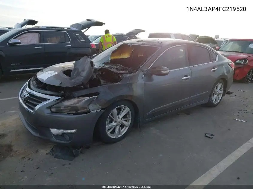 1N4AL3AP4FC219520 2015 Nissan Altima 2.5 Sv