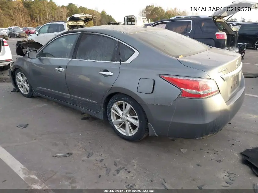 1N4AL3AP4FC219520 2015 Nissan Altima 2.5 Sv