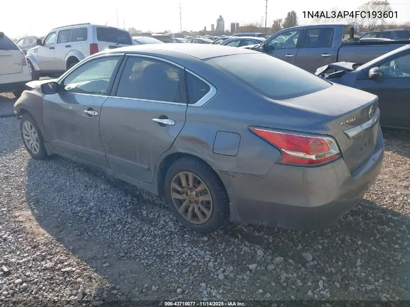 1N4AL3AP4FC193601 2015 Nissan Altima 2.5 S
