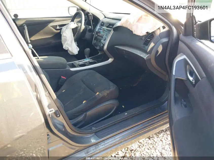 1N4AL3AP4FC193601 2015 Nissan Altima 2.5 S