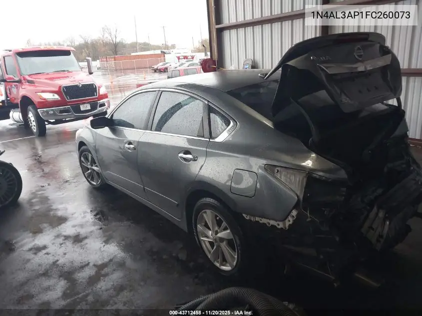 1N4AL3AP1FC260073 2015 Nissan Altima 2.5/2.5 S/2.5 Sl/2.5 Sv