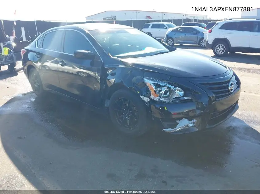 1N4AL3APXFN877881 2015 Nissan Altima 2.5 S