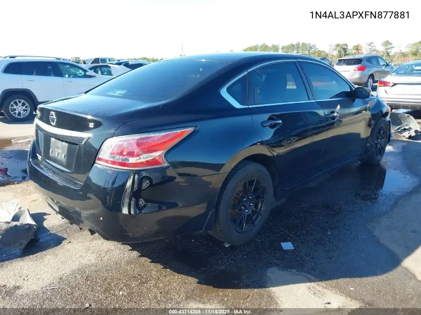 1N4AL3APXFN877881 2015 Nissan Altima 2.5 S