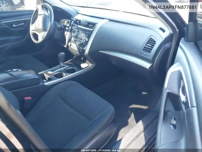 1N4AL3APXFN877881 2015 Nissan Altima 2.5 S