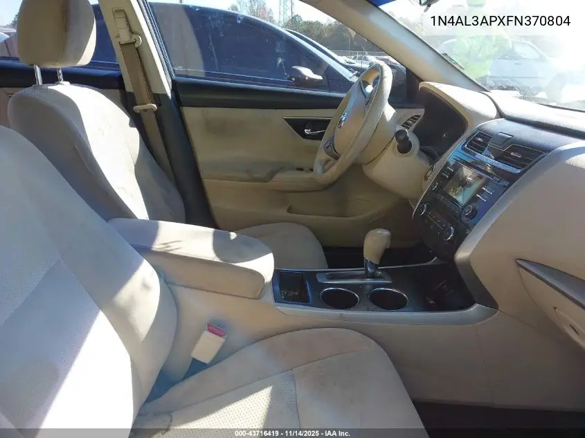 1N4AL3APXFN370804 2015 Nissan Altima 2.5 S