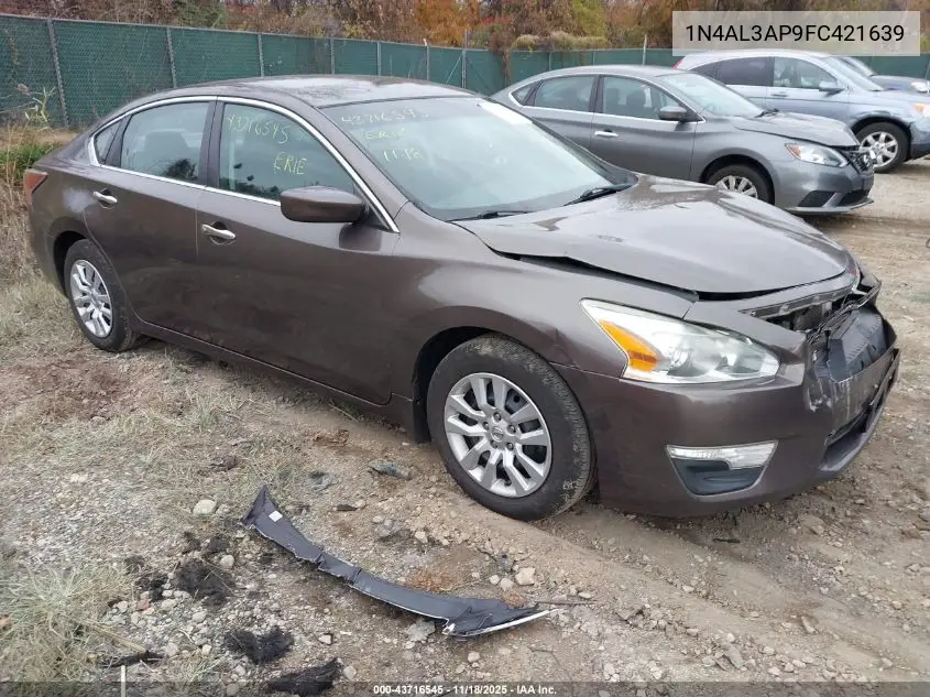 1N4AL3AP9FC421639 2015 Nissan Altima 2.5 S