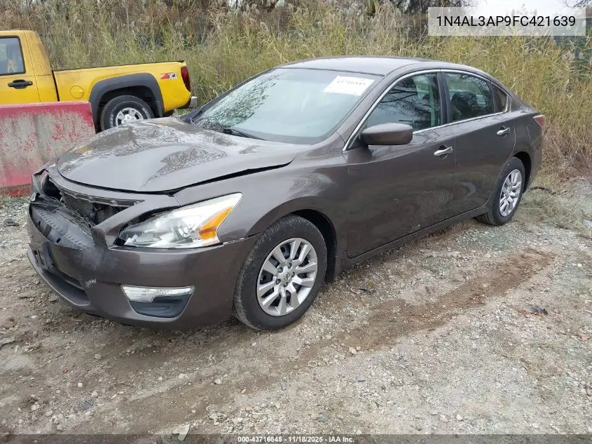 1N4AL3AP9FC421639 2015 Nissan Altima 2.5 S