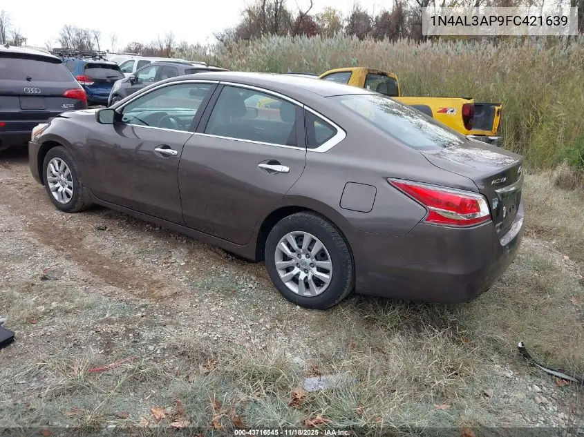 1N4AL3AP9FC421639 2015 Nissan Altima 2.5 S