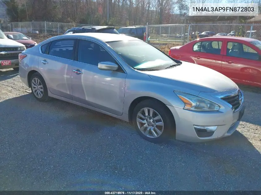 1N4AL3AP9FN872803 2015 Nissan Altima 2.5/2.5 S/2.5 Sl/2.5 Sv