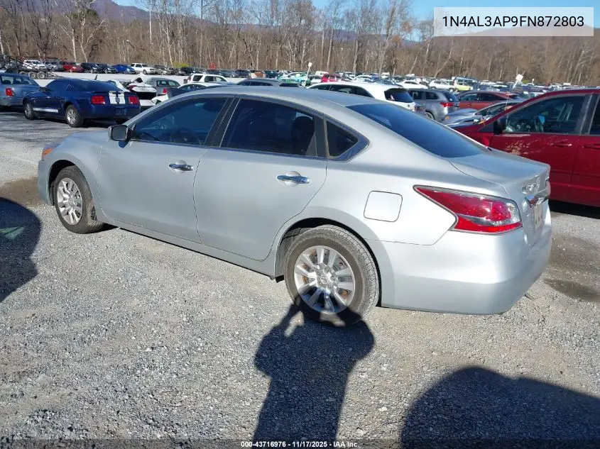 1N4AL3AP9FN872803 2015 Nissan Altima 2.5/2.5 S/2.5 Sl/2.5 Sv