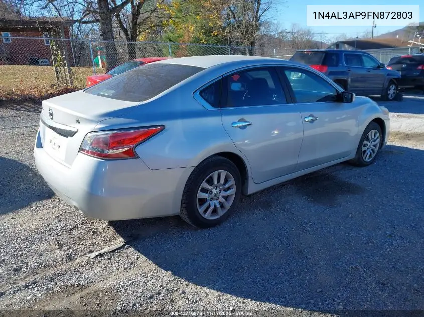 1N4AL3AP9FN872803 2015 Nissan Altima 2.5/2.5 S/2.5 Sl/2.5 Sv