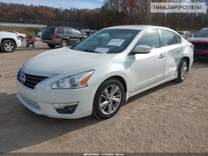 1N4AL3AP1FC118161 2015 Nissan Altima 2.5 Sl