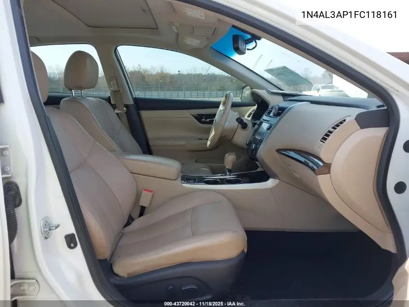 1N4AL3AP1FC118161 2015 Nissan Altima 2.5 Sl