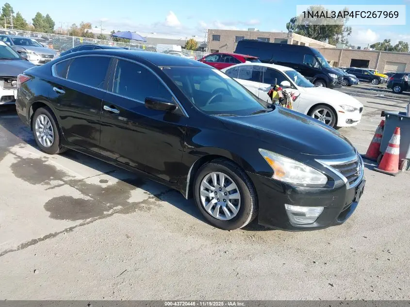 1N4AL3AP4FC267969 2015 Nissan Altima 2.5 S