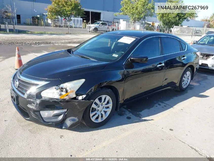 1N4AL3AP4FC267969 2015 Nissan Altima 2.5 S