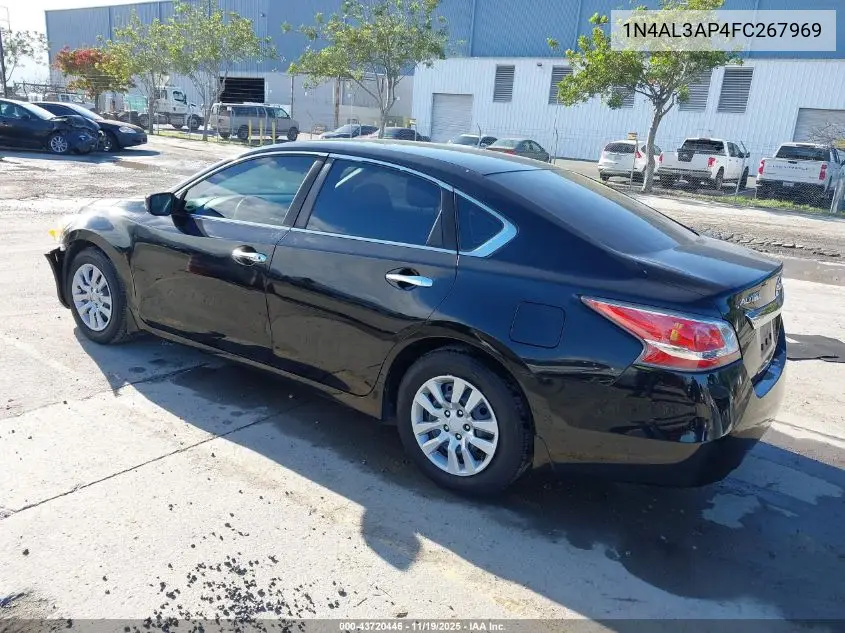 1N4AL3AP4FC267969 2015 Nissan Altima 2.5 S