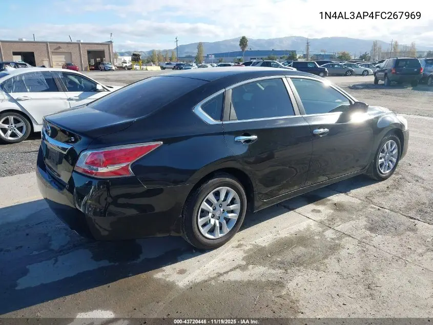 1N4AL3AP4FC267969 2015 Nissan Altima 2.5 S