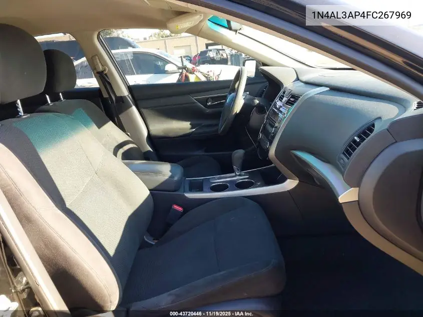 1N4AL3AP4FC267969 2015 Nissan Altima 2.5 S