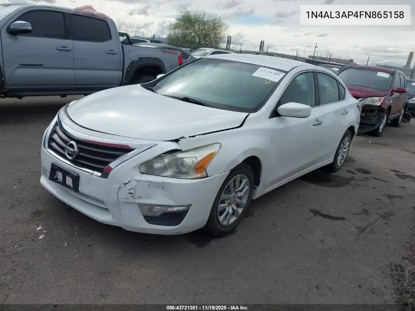 1N4AL3AP4FN865158 2015 Nissan Altima 2.5 S