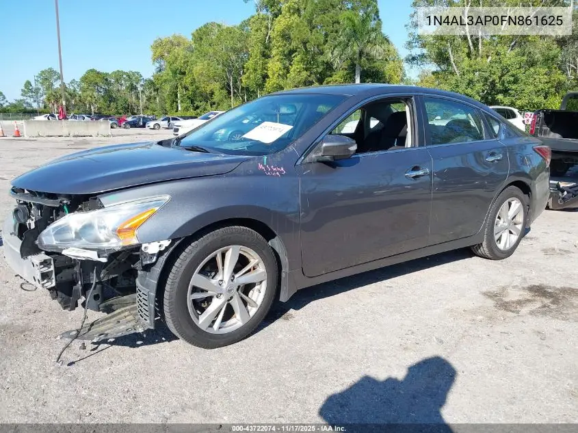 1N4AL3AP0FN861625 2015 Nissan Altima 2.5 Sl