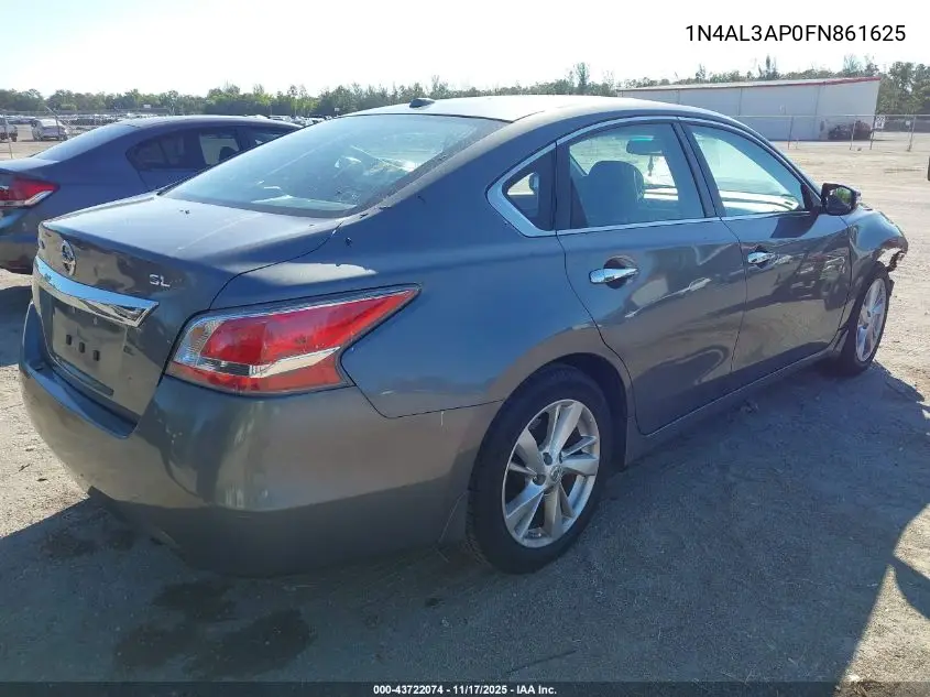 1N4AL3AP0FN861625 2015 Nissan Altima 2.5 Sl