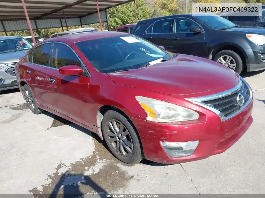 1N4AL3AP0FC469322 2015 Nissan Altima 2.5 S