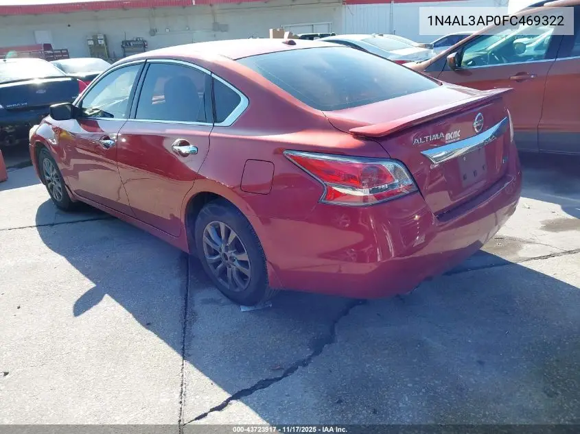 1N4AL3AP0FC469322 2015 Nissan Altima 2.5 S