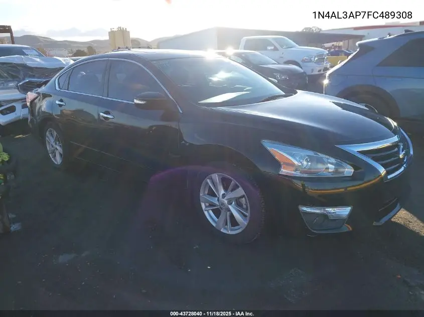 1N4AL3AP7FC489308 2015 Nissan Altima 2.5 Sv