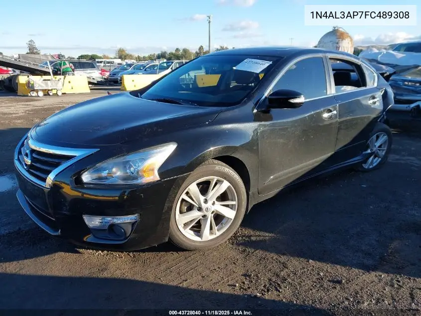 1N4AL3AP7FC489308 2015 Nissan Altima 2.5 Sv