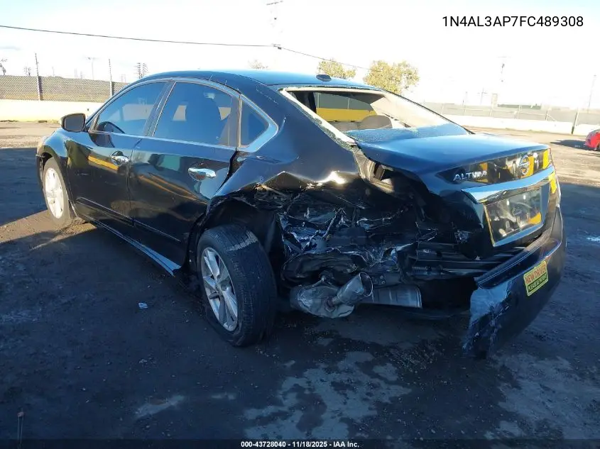 1N4AL3AP7FC489308 2015 Nissan Altima 2.5 Sv