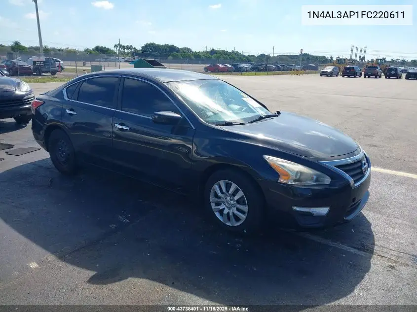 1N4AL3AP1FC220611 2015 Nissan Altima 2.5/2.5 S/2.5 Sl/2.5 Sv
