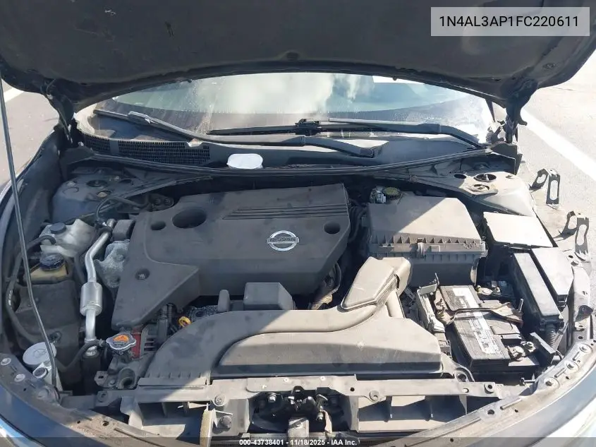 1N4AL3AP1FC220611 2015 Nissan Altima 2.5/2.5 S/2.5 Sl/2.5 Sv