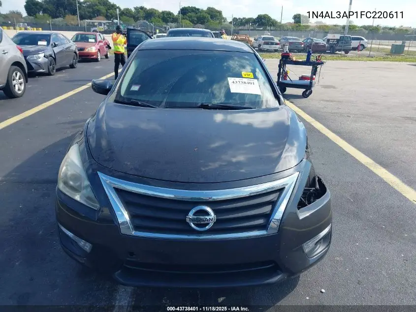 1N4AL3AP1FC220611 2015 Nissan Altima 2.5/2.5 S/2.5 Sl/2.5 Sv